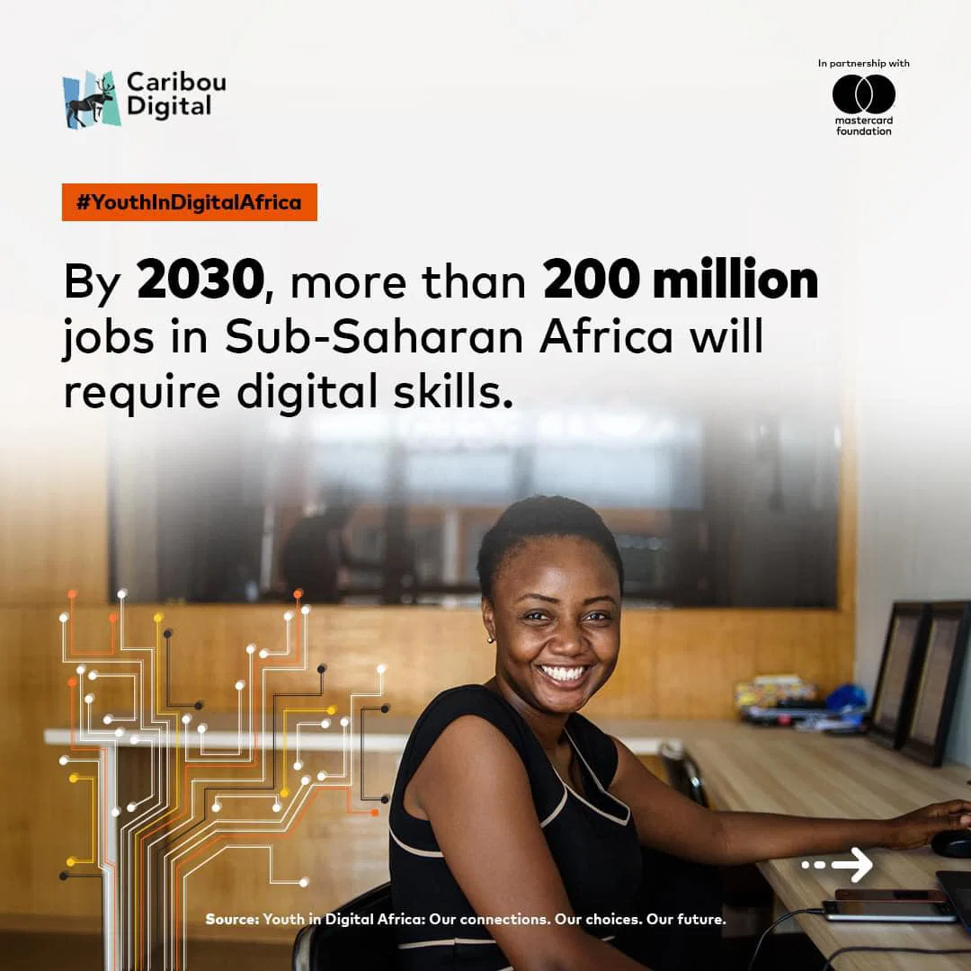 Young African woman representing the future of digital work